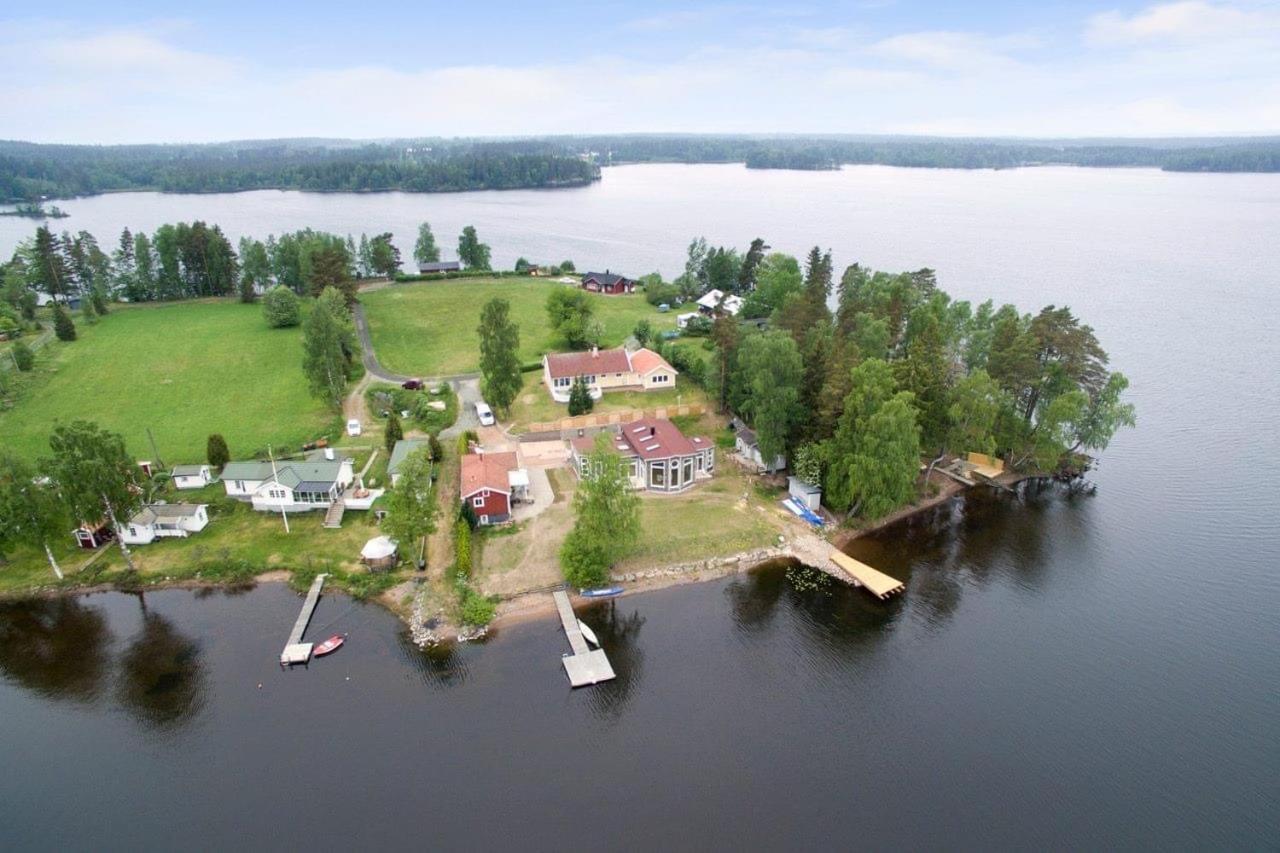 Holiday Lakefront House Bjorkoby Exterior photo